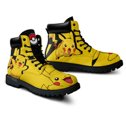 Pokemon Pikachu Boots Custom Anime Shoes MV0409Gear Anime- 2- Gear Anime