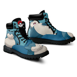 Pokemon Snorlax Boots Custom Anime Shoes MV0409Gear Anime- 2- Gear Anime