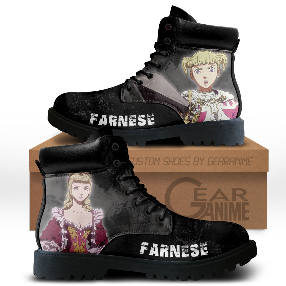 Berserk Farnese de Vandimion Boots Anime Leather Casual MV0922 -  Berserk - Angle 1