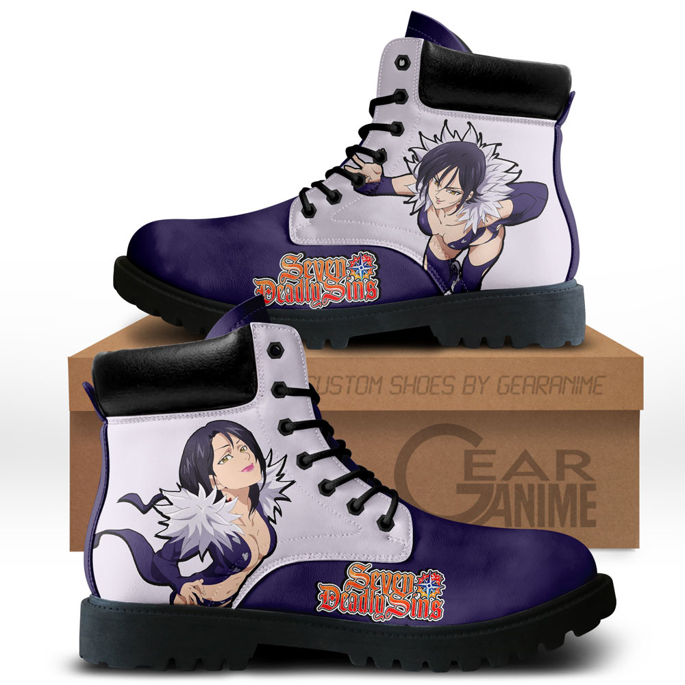 Seven Deadly Sins Merlin Boots Custom Anime ShoesGear Anime