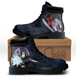 Sasuke Uchiha Boots Custom Shoes For Anime Fans MV1110Gear Anime