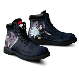 Sasuke Uchiha Boots Custom Shoes For Anime Fans MV1110Gear Anime- 2- Gear Anime