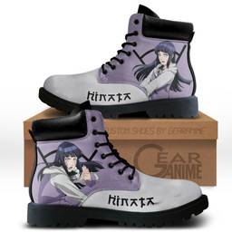 Hinata Hyuga Boots Custom Shoes For Anime Fans MV1110Gear Anime