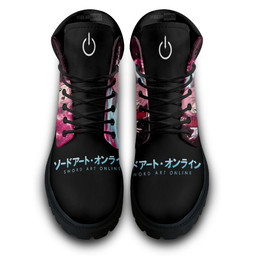 Sword Art Online Lisbeth Boots Anime Custom ShoesGear Anime- 1- Gear Anime- 3- Gear Anime