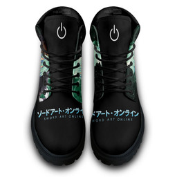 Sword Art Online Sinon Boots Anime Custom ShoesGear Anime- 1- Gear Anime- 3- Gear Anime
