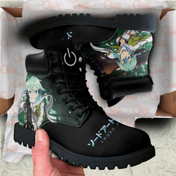 Sword Art Online Sinon Boots Anime Custom ShoesGear Anime- 1- Gear Anime