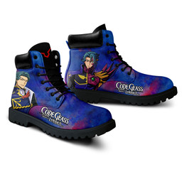 Code Geass Jeremiah Gottwald Boots Anime Custom ShoesGear Anime- 2- Gear Anime