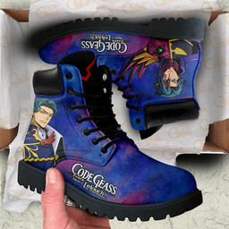 Code Geass Jeremiah Gottwald Boots Anime Custom ShoesGear Anime- 1- Gear Anime