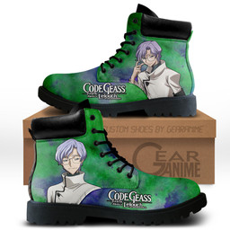 Code Geass Lloyd Asplund Boots Anime Custom ShoesGear Anime