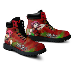 Code Geass Kallen Stadtfeld Boots Anime Custom ShoesGear Anime- 2- Gear Anime