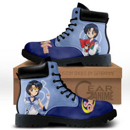 Sailor Mercury Boots Anime Custom Shoes For Fans MV3110Gear Anime