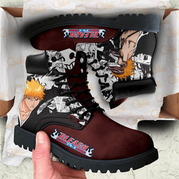 Bleach Ichigo Kurosaki Boots Manga Anime Custom Shoes NTT0711Gear Anime- 1- Gear Anime