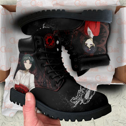 Steins Gate Ruka Urushibara Boots Anime Custom Shoes MV0711Gear Anime- 1- Gear Anime