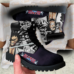 Bleach Kenpachi Zaraki Boots Manga Anime Custom Shoes NTT0711Gear Anime- 1- Gear Anime