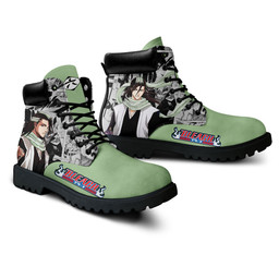 Bleach Byakuya Kuchiki Boots Manga Anime Custom Shoes NTT0711Gear Anime- 2- Gear Anime