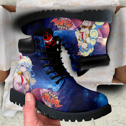 Gurren Lagann Nia Teppelin Boots Anime Custom ShoesGear Anime- 1- Gear Anime