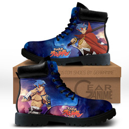 Gurren Lagann Kamina Boots Anime Custom ShoesGear Anime
