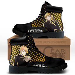 Kaguya-sama Love is War Miyuki Shirogane Boots Anime Custom ShoesGear Anime