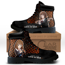 Kaguya-sama Love is War Miko Iino Boots Anime Custom ShoesGear Anime