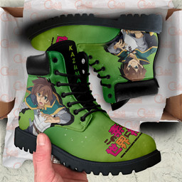 KonoSuba Kazuma Satou Boots Anime Custom Shoes MV0711Gear Anime- 1- Gear Anime