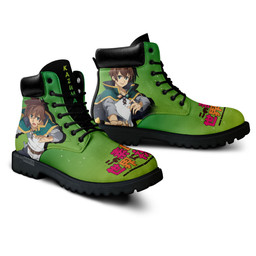 KonoSuba Kazuma Satou Boots Anime Custom Shoes MV0711Gear Anime- 2- Gear Anime