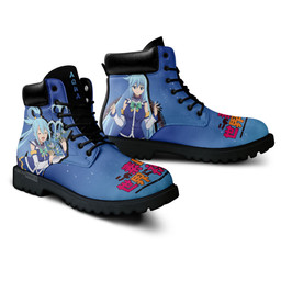 KonoSuba Aqua Boots Anime Custom Shoes MV0711Gear Anime- 2- Gear Anime
