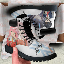 Darling In The Franxx Zero Two and Hiro Boots Anime Custom ShoesGear Anime- 1- Gear Anime
