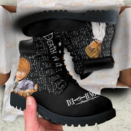 Death Note Light Yagami Boots Anime Custom Shoes NTT0711Gear Anime- 1- Gear Anime