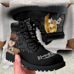 Death Note Light and Misa Boots Anime Custom Shoes NTT0711Gear Anime- 1- Gear Anime