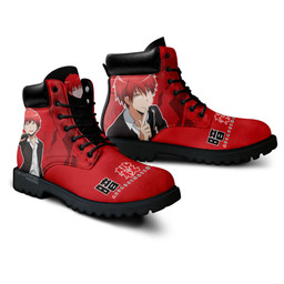 Assassination Classroom Karma Akabane Boots Anime Custom ShoesGear Anime- 2- Gear Anime