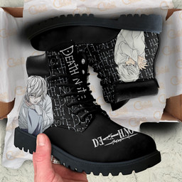 Death Note Nate River Boots Anime Custom Shoes NTT0711Gear Anime- 1- Gear Anime