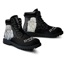 Death Note Nate River Boots Anime Custom Shoes NTT0711Gear Anime- 2- Gear Anime