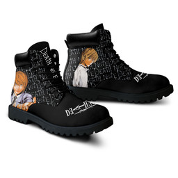 Death Note Light Yagami Boots Anime Custom Shoes NTT0711Gear Anime- 2- Gear Anime
