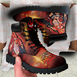 Gurren Lagann Yoko Littner Boots Anime Custom Shoes MV0711Gear Anime- 1- Gear Anime