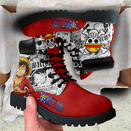 One Piece Luffy Boots Manga Anime Custom ShoesGear Anime- 1- Gear Anime