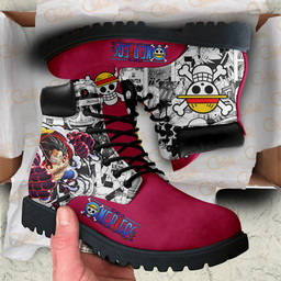 One Piece Luffy Gear 4 Boots Manga Anime Custom ShoesGear Anime- 1- Gear Anime