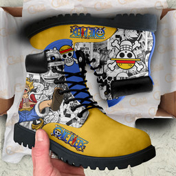 One Piece Luffy Gear 5 Boots Manga Anime Custom ShoesGear Anime- 1- Gear Anime
