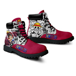 One Piece Luffy Gear 4 Boots Manga Anime Custom ShoesGear Anime- 2- Gear Anime