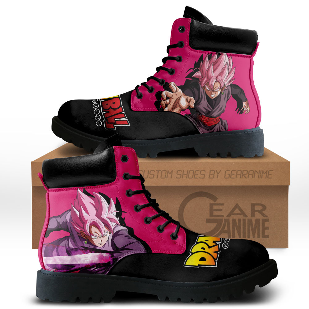 Dragon Ball Goku Black Rose Boots Anime Custom Shoes MV2811Gear Anime
