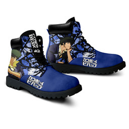 Cowboy Bebop Spike Spiegel Boots Anime Custom Shoes NTT2811Gear Anime- 2- Gear Anime