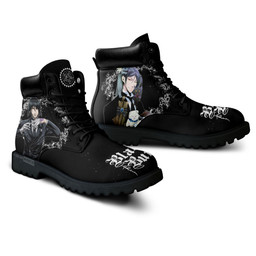 Black Butler Sebastian Michaelis Boots Anime Custom Shoes MV2811Gear Anime- 2- Gear Anime