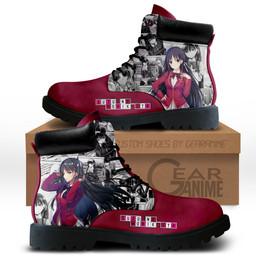 Classroom of the Elite Suzune Horikita Boots Anime Custom ShoesGear Anime