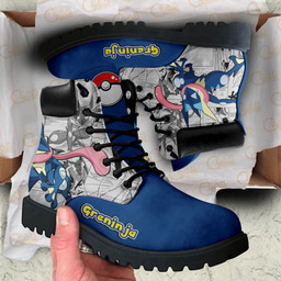 Pokemon Greninja Boots Manga Anime Custom Shoes NTT0512Gear Anime- 1- Gear Anime