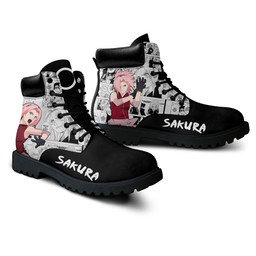 Sakura Haruno Boots Manga Anime Custom Shoes NTT0512Gear Anime- 2- Gear Anime
