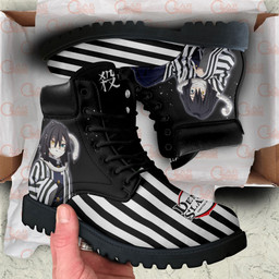 Demon Slayer Obanai Iguro Boots Anime Custom Shoes MV0512Gear Anime- 1- Gear Anime