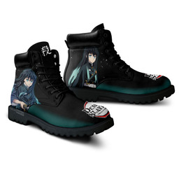 Demon Slayer Muichiro Tokito Boots Anime Custom Shoes MV0512Gear Anime- 2- Gear Anime