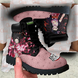 Demon Slayer Nezuko Boots Anime Custom Shoes MV0512Gear Anime- 1- Gear Anime