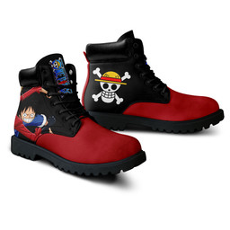One Piece Luffy Boots Anime Custom Shoes Simple Style NTT0512Gear Anime- 2- Gear Anime
