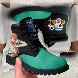 One Piece Nami Boots Anime Custom Shoes Simple Style NTT0512Gear Anime- 1- Gear Anime
