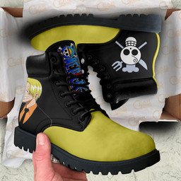 One Piece Sanji Boots Anime Custom Shoes Simple Style NTT0512Gear Anime- 1- Gear Anime